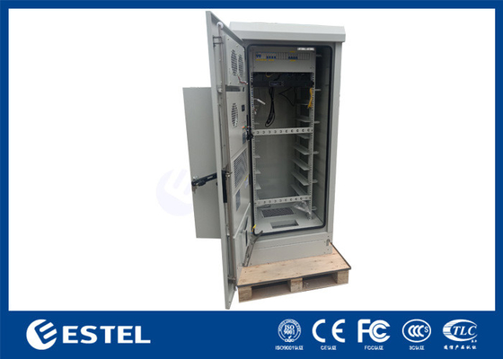 32U Outdoor 19 Zoll Rack Schrank Telekommunikationsschrank mit PDU und 1500W Klimaanlage