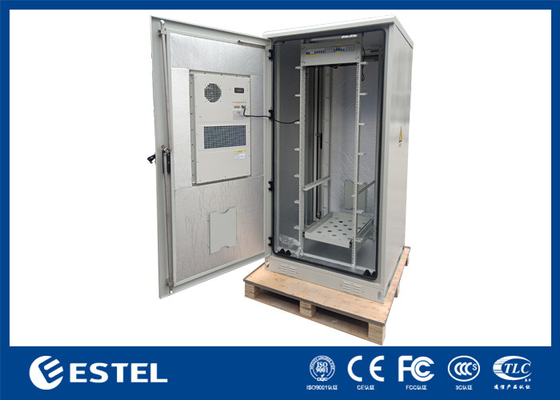 32U Outdoor 19 Zoll Rack Schrank Telekommunikationsschrank mit PDU und 1500W Klimaanlage