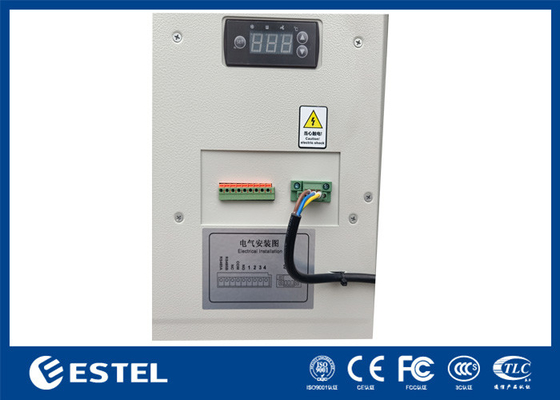 Boden montierte Schranke Außen 19 Zoll Rack mit PDU, Klimaanlage und Sensoren