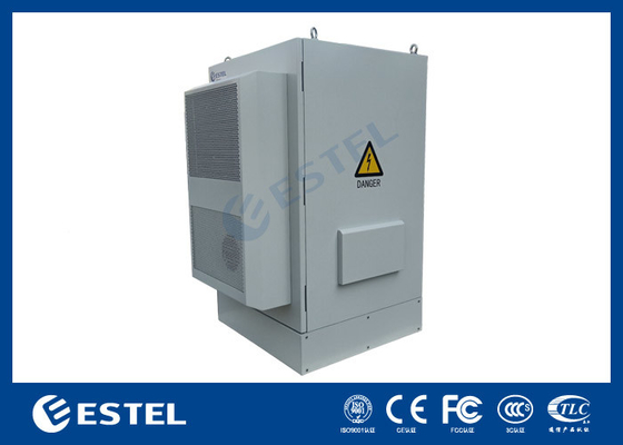 SGCC Doppelwand Außen Telekommunikationsschrank mit 48VDC Klimaanlage und Ventilator