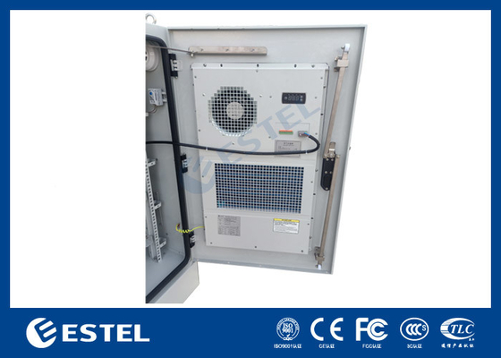 SGCC Doppelwand Außen Telekommunikationsschrank mit 48VDC Klimaanlage und Ventilator