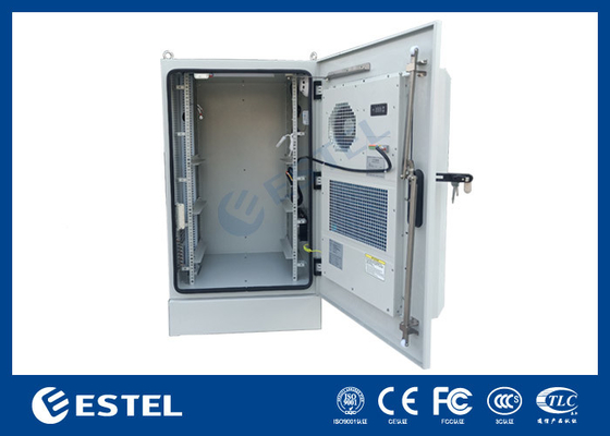 SGCC Doppelwand Außen Telekommunikationsschrank mit 48VDC Klimaanlage und Ventilator