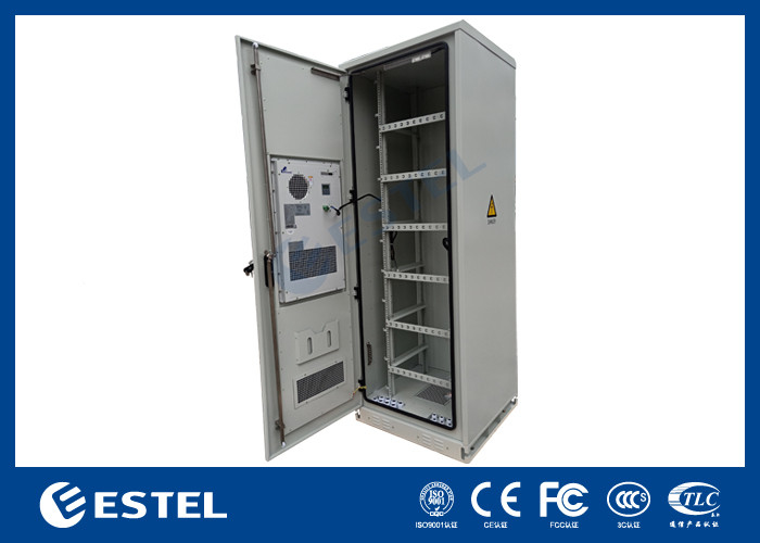 Außen-Floor-Mounted Cabinet 19 Zoll Rack 45U Benutzerraum mit Klimaanlage Gehäuse